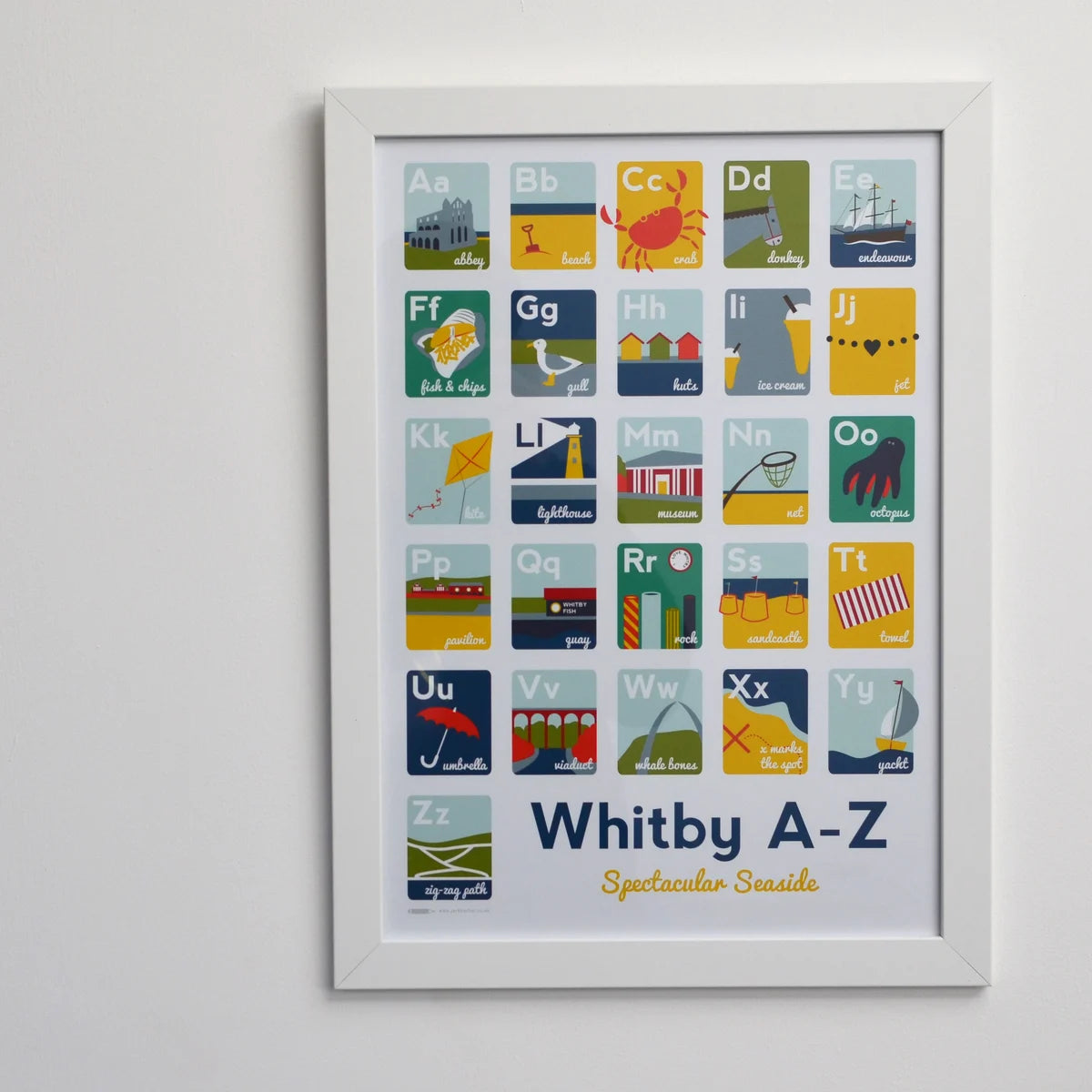 Whitby A-Z A3 Print