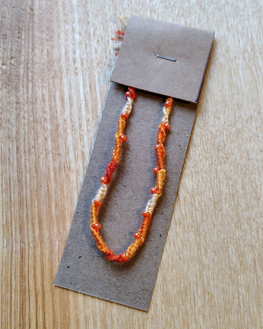 Friendship Bracelet - Orange