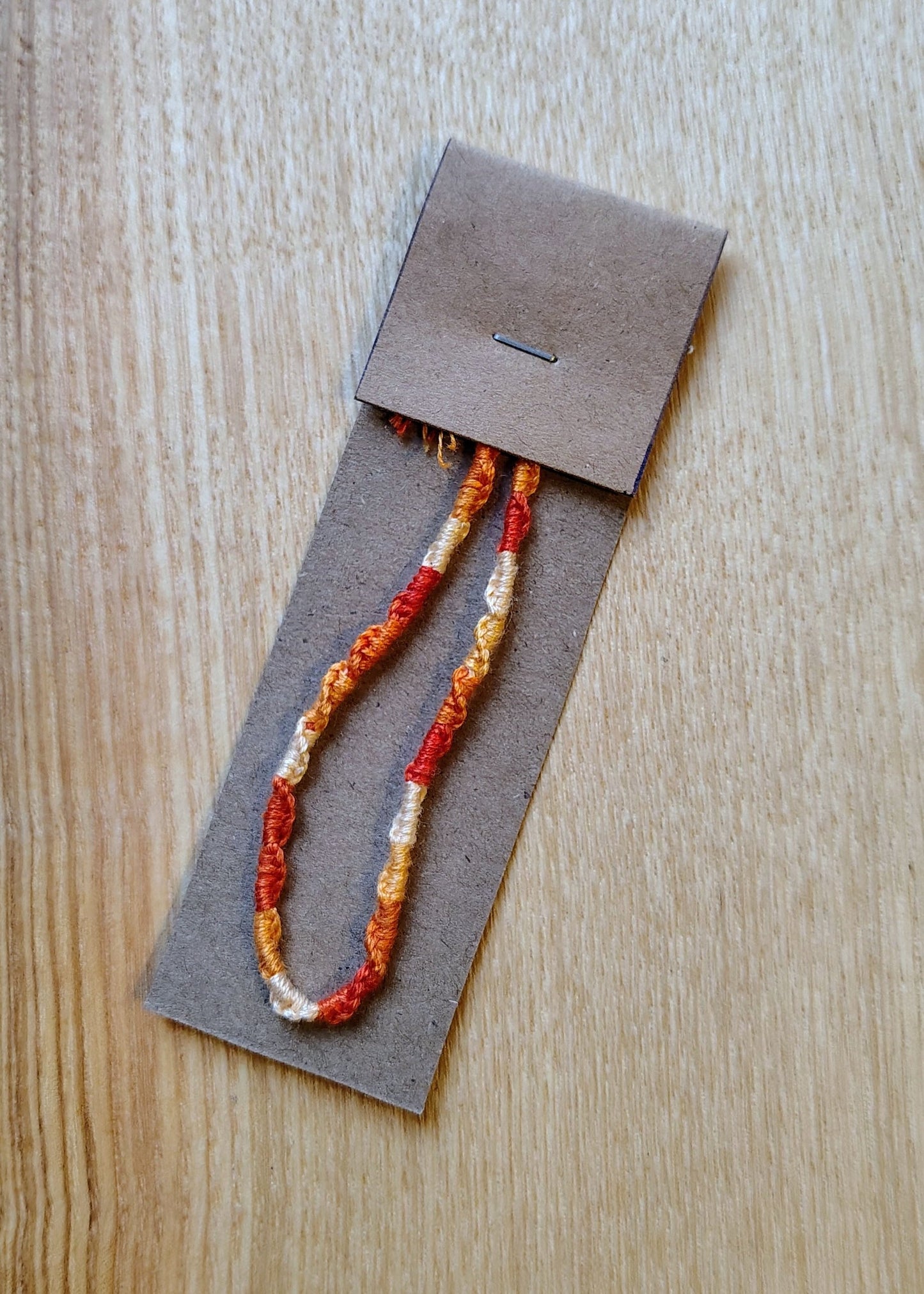 Friendship Bracelet - Orange