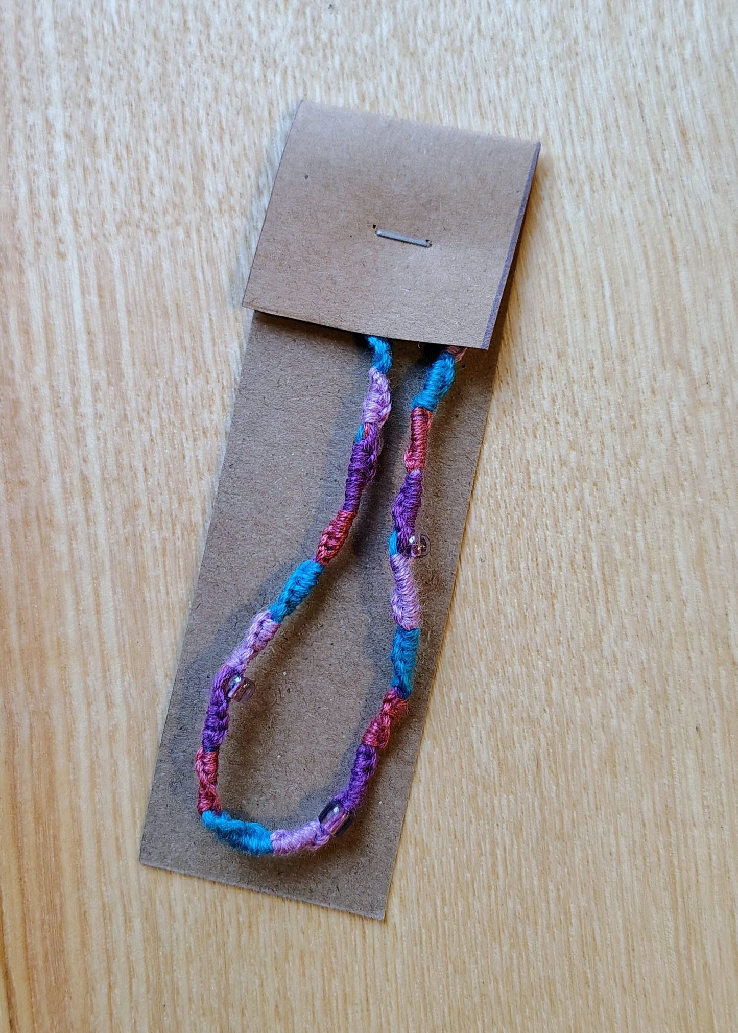 Friendship Bracelet - Purple & Blue