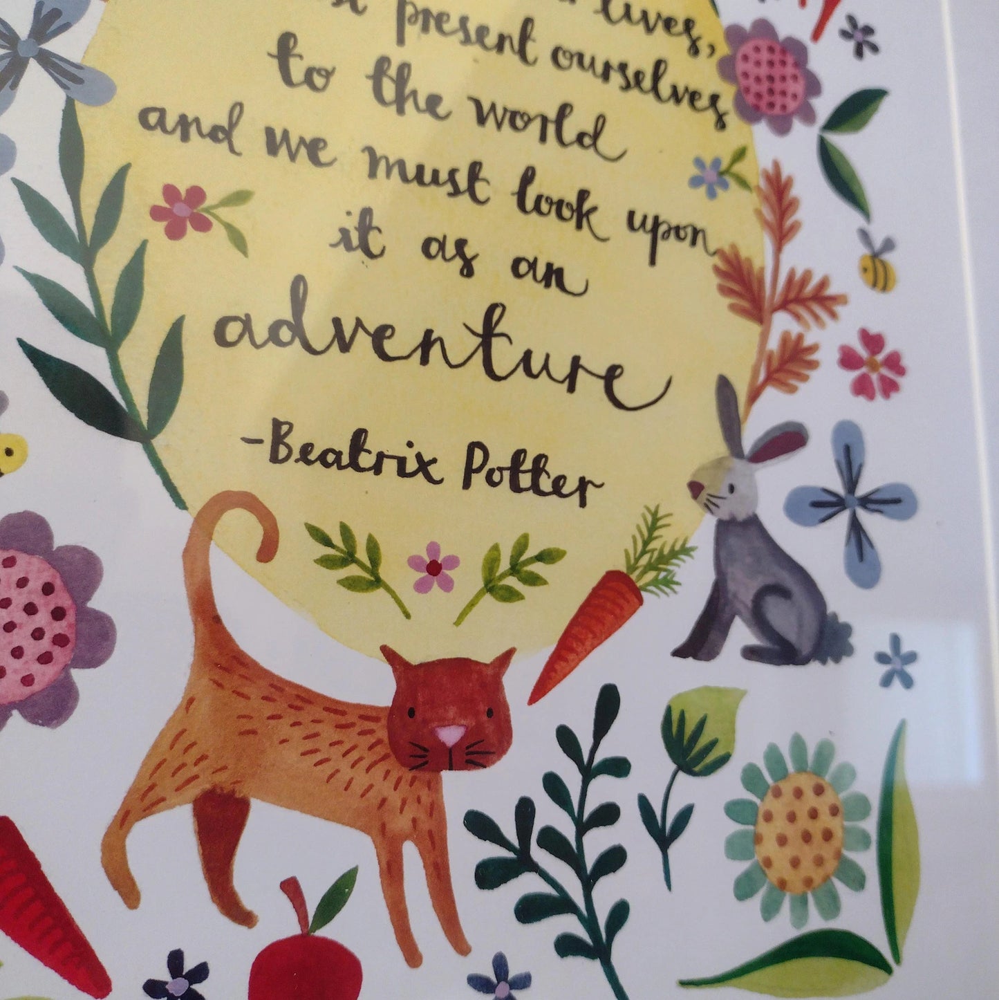 Beatrix Potter Quote Print A4